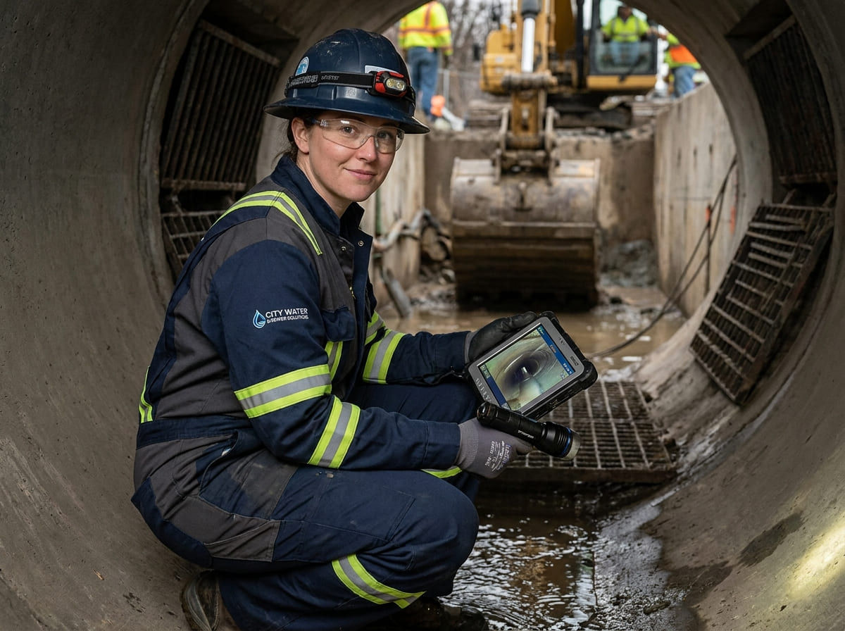 Sewer Line Inspection & Replacement in Rosston